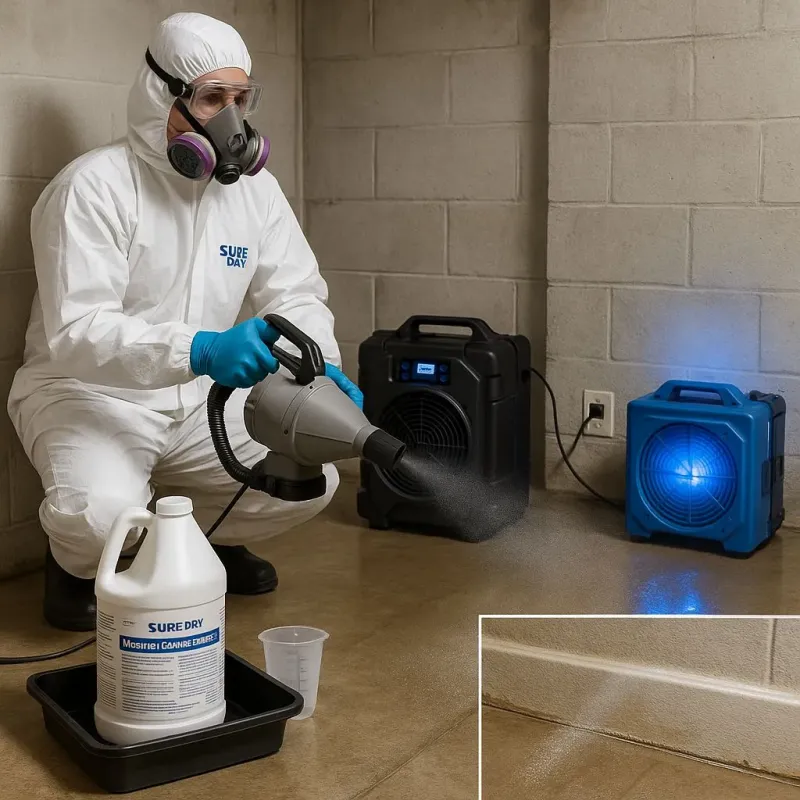 Sanitization and Odor Removal process in Summit, AZ