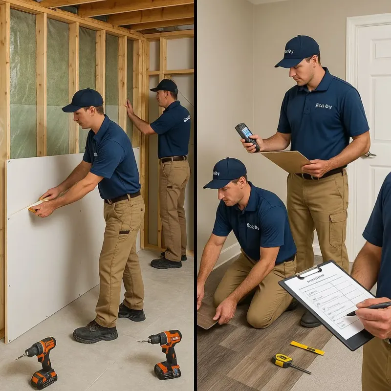 Repairs and Reconstruction process in Summit, AZ